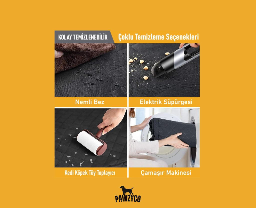 Premium Evcil Hayvan Arka Koltuk Koruyucu Kılıf | Su Geçirmez & Dayanıklı