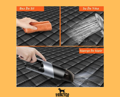 Premium Evcil Hayvan Arka Koltuk Koruyucu Kılıf | Su Geçirmez & Dayanıklı